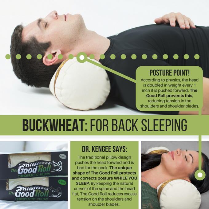 Adjustable Neck Roll Pillow for Improved Posture and Back Pain